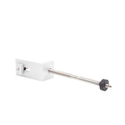 EPCOM POWERLINE - Soporte L para riel 7 con tornillo  M10*200 para techo de lamina