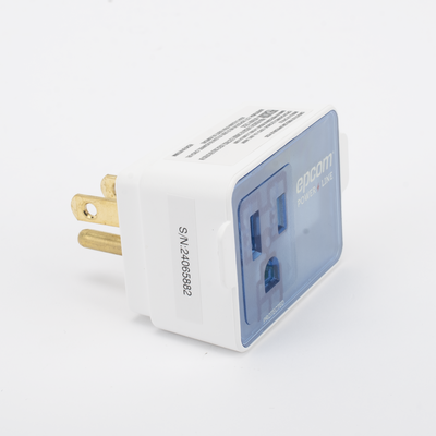 EPCOM POWERLINE - Supresor de Picos Portatil para Pared / 120 Vca / 1800 W / 540 Joules