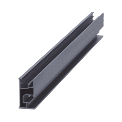 EPCOM POWERLINE - Riel 7 2100mm aluminio anodizado para montaje de módulos fotovoltaicos