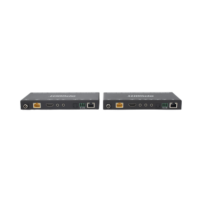 EPCOM PROAUDIO - Kit Extensor HDMI | 4K2K@60HZ | HDR 4:4:4 | HDBaseT | 100M | Salida de Audio | HDCP 2.2 | IR Bidireccional | Admite la función USB KVM