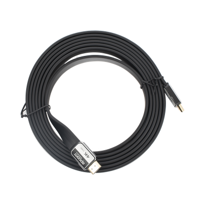 EPCOM PROAUDIO - Cable HDMI de 3 Metros (9.84 Pies) | Alta Definición | Versión 2.0 | Alta Velocidad 18Gbps | 4K@60Hz | Conectores Chapados en Oro | Tipo Plano