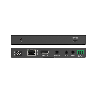 EPCOM PROAUDIO - Splitter mas Extensor de Video | 1x2 | ProAV | HDBaseT™ | 120m en 4K@60Hz | 150m en 1080p@60Hz | Cat6/6a/7 | Gestión Avanzada EDID | Control IR y RS232 | PoC | Salida de Audio