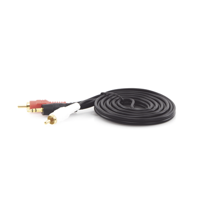 EPCOM PROAUDIO - Convertidor 3.5mm Estéreo a 2 RCA Macho 1.83m | para Aplicaciones de Audio | Compatible con Amplificadores VSSL y Epcom ProAudio