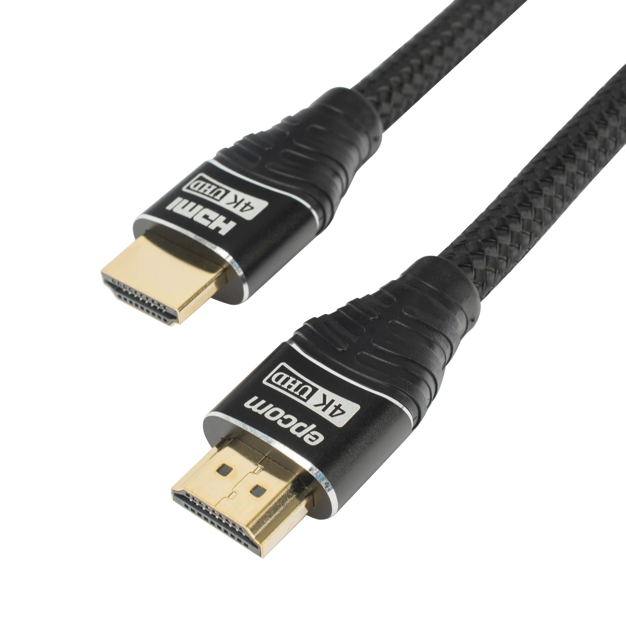 EPCOM POWERLINE - Cable HDMI de 1.8  Metros (High Speed) / Resolución 4K / Soporta Canal de Retorno de Audio (ARC)/ Soporta 3D / Blindado para Reducir Interferencia / Chapado en Oro / Alta Resistencia y Durabilidad.
