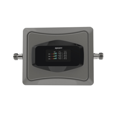EPCOM - Kit Amplificador de Señal Celular 4G / Mejora las llamadas convencionales y VoLTE / Soporta los datos de las tecnologías 2G, 3G y 4G de TELCEL, AT&T y MOVISTAR / Cubre hasta 600 m2.