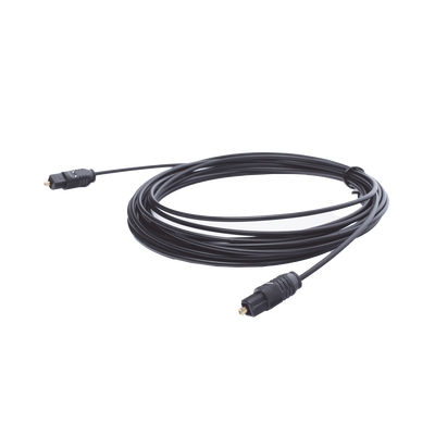 EPCOM PROAUDIO - Cable Toslink de Fibra Óptica de 4.6m | Ideal para Mandar Audio Digital para Sistemas de Alta Calidad | Compatible con Amplificadores VSSL
