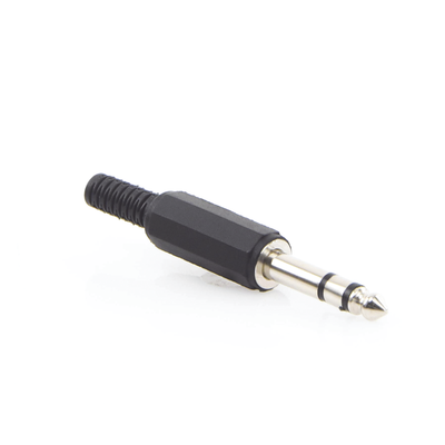 EPCOM PROAUDIO - Conector macho de 6,3 mm con funda de plastico (estereo)