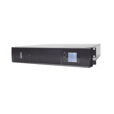 EPCOM POWERLINE - UPS de 1000VA/900W / Topología On-Line Doble Conversión / Entrada y Salida de 120 Vca / Clavija de Entrada NEMA 5-15P / Pantalla LCD Configurable /Formato Rack/Torre