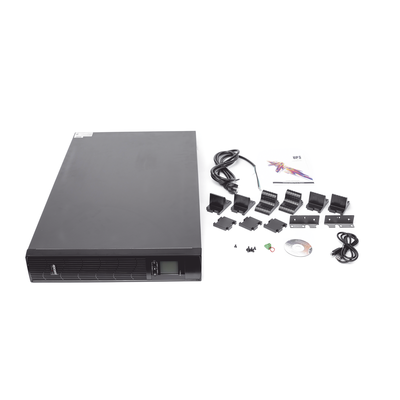 EPCOM POWERLINE - UPS de 2000VA/1800W / Topología On-Line Doble Conversión / Entrada y Salida de 120 Vca / Clavija de Entrada NEMA 5-20P / Pantalla LCD Configurable / Formato Rack/Torre
