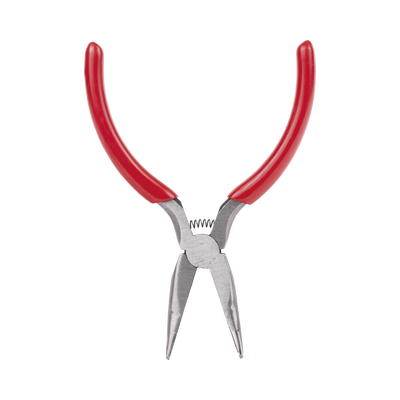 EPCOM POWERLINE - Pinza punta Curveada de 5” con Mango Forrado Plástico.