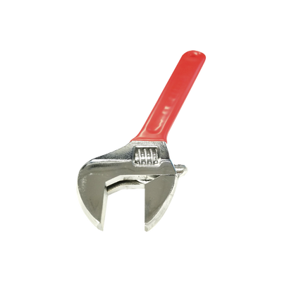 EPCOM POWERLINE - Llave Ajustable/Tipo Perico de 8" (203 mm) con Forro Plástico para Mejor Agarre.