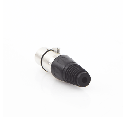 EPCOM PROAUDIO - Conector XLR 3 Pines Hembra | Ideal para Conexiones de Micrófonos y Mezcladoras | Equipo de Audio Profesional