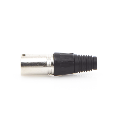 EPCOM PROAUDIO - Conector XLR 3 Pines Macho | Ideal para Conexiones de Micrófonos, Mezcladoras | Equipo de Audio Profesional