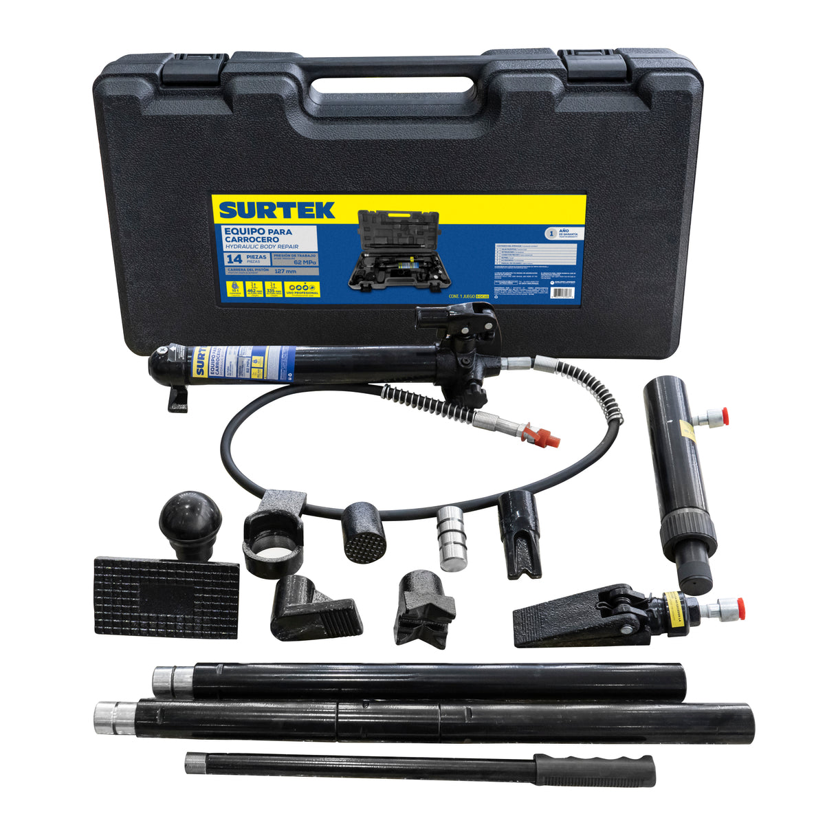 Surtek - Equip hidrau p/carroc 4t 14pz