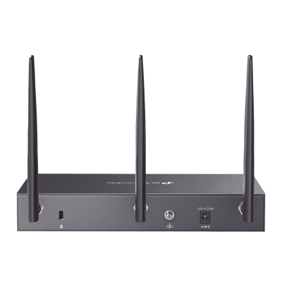TP-LINK - Router Omada VPN / SDN Multi-WAN Gigabit / 1 Puerto WAN SFP Gigabit / 1 Puerto WAN RJ45 Gigabit / 2 Puertos LAN RJ45 Gigabit / 2 Puertos Configurables LAN/WAN / 150,000 Sesiones Concurrentes / Administración Centralizada Omada o Stand-Alone