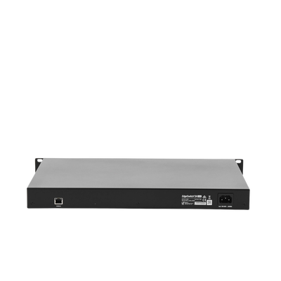 UBIQUITI - Switch EdgeMAX administrable de 24 puertos Gigabit con PoE+/PoE Pasivo 24V + 2 Puertos SFP, 250 W