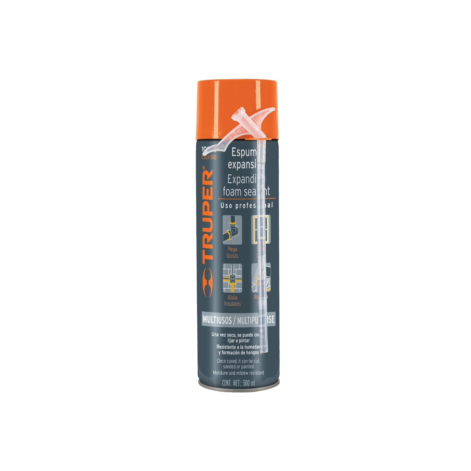 Espuma expansiva de 500 ml, Truper