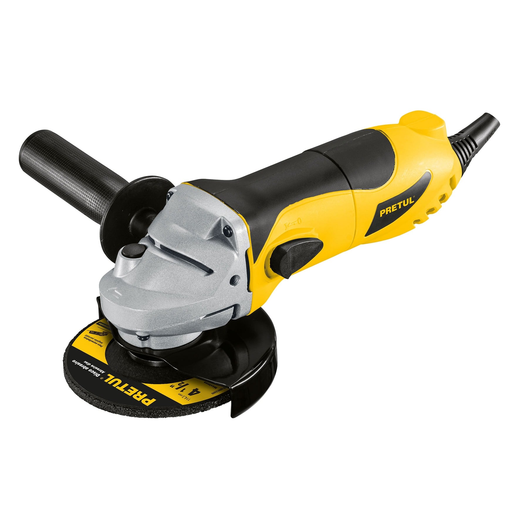 Esmeriladora angular 4-1/2', 700W, PRETUL