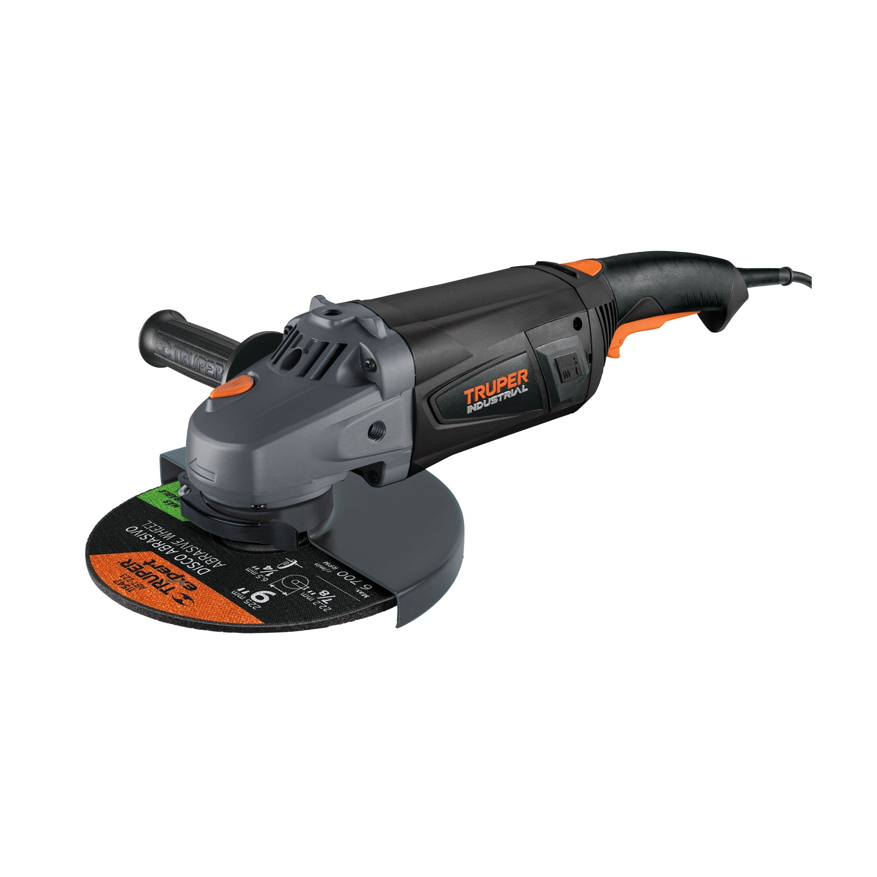 Esmeriladora angular 9', 2350W, TRUPER INDUSTRIAL