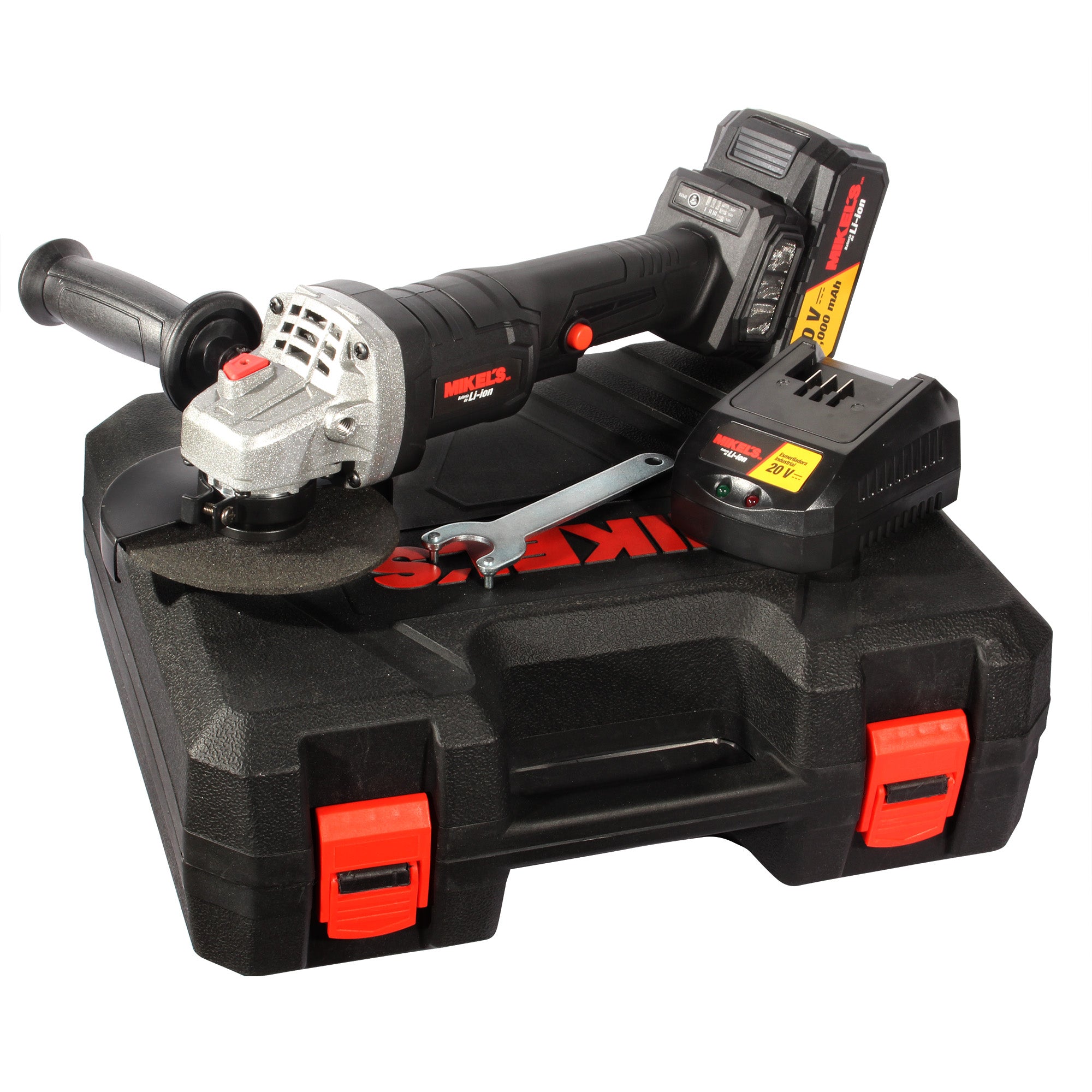 Esmeriladora inalámbrica industrial (20 V)