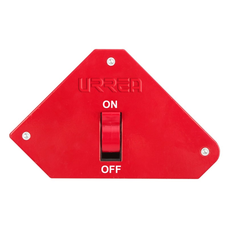 Urrea - Esquina magnética para soldar con switch 3-3/8 in, 30lb