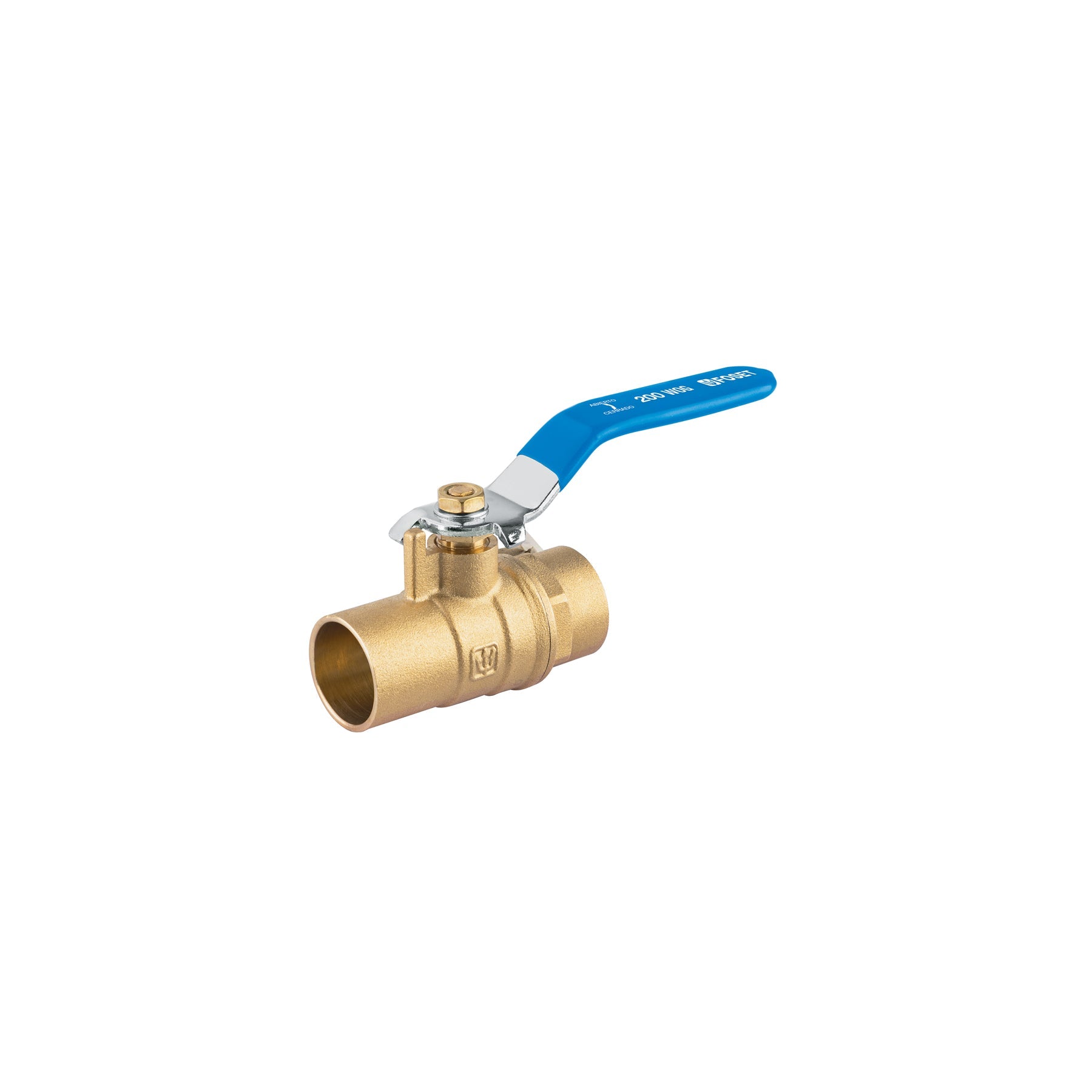 Valvula de esfera de laton, soldable 3/4', Foset