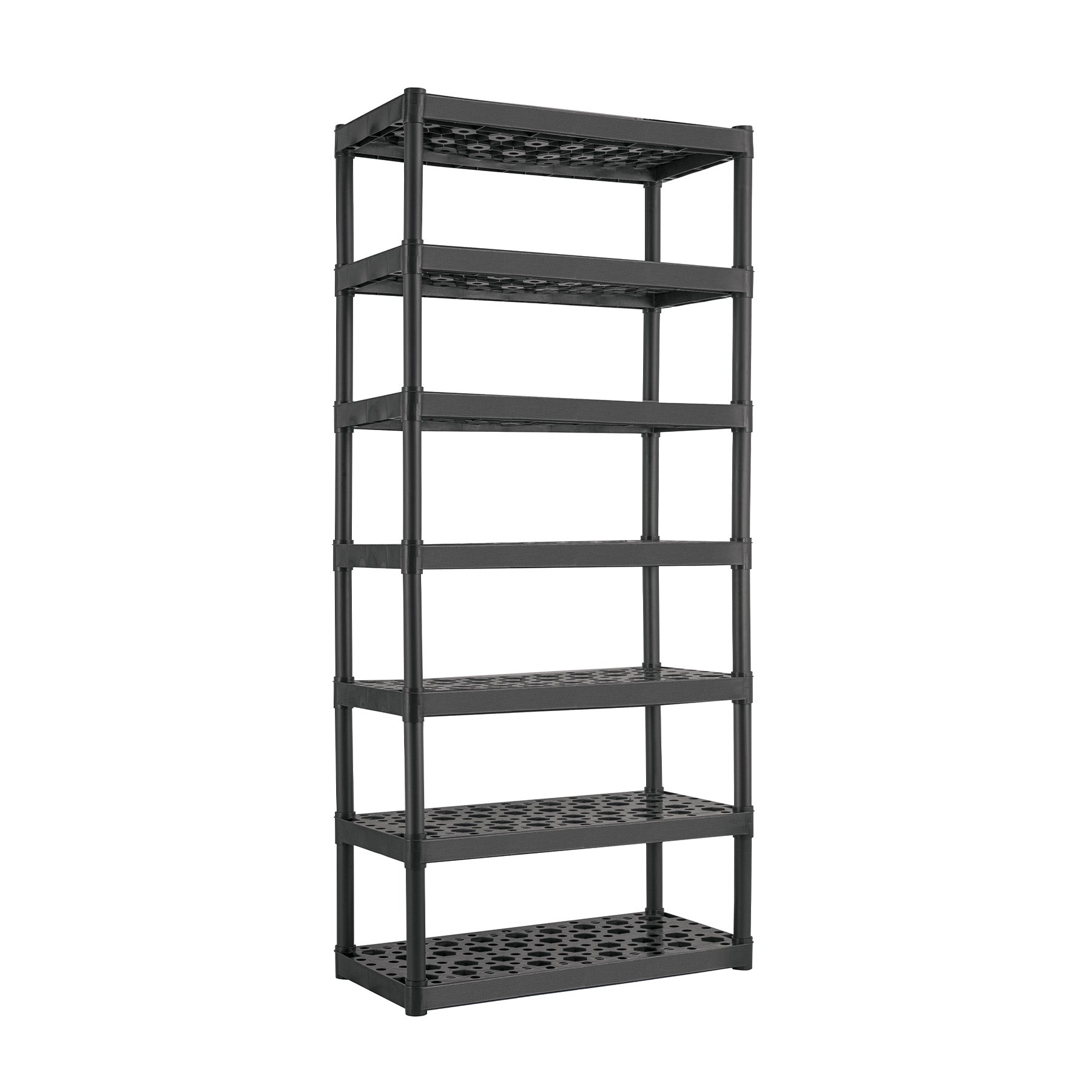 Estante plastico uso rudo 7 rep/cap. 70 Kg, 185x43x91,TRUPER