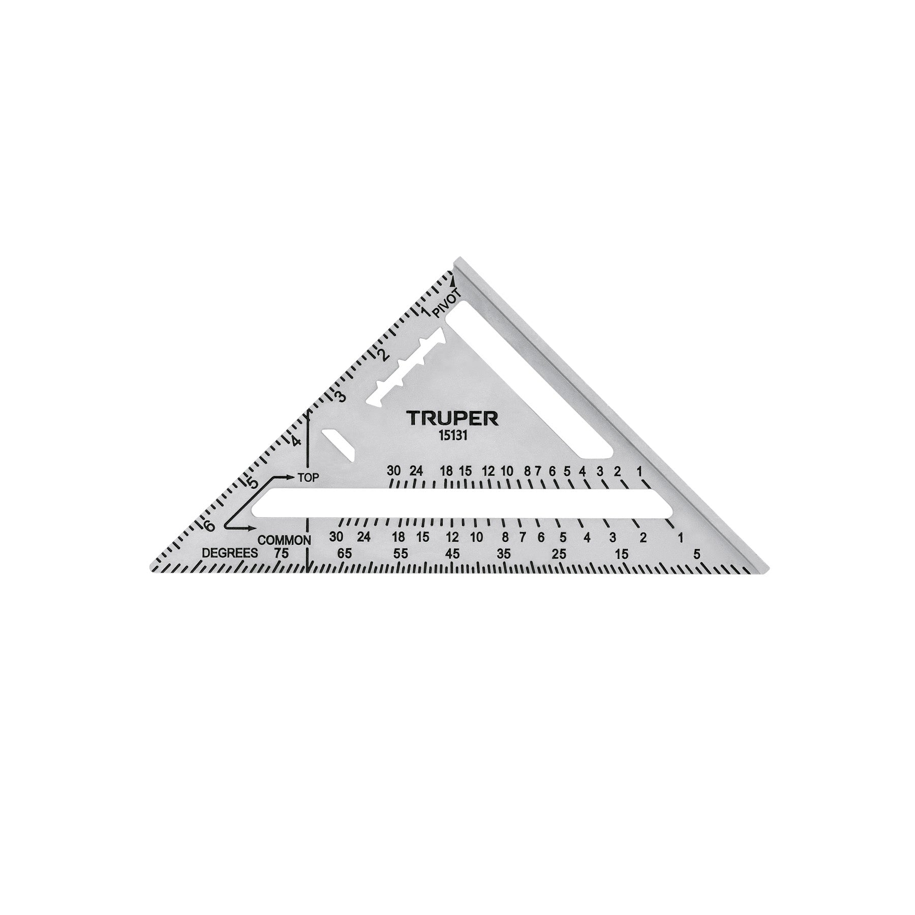 Escuadra 7' de aluminio para muros de yeso, Truper