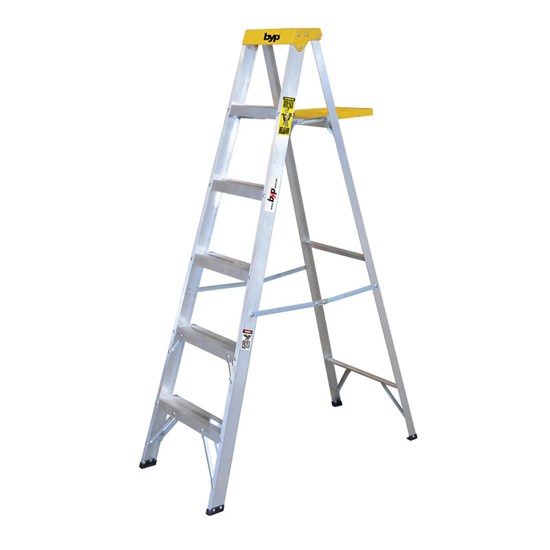 Escalera de tijera tipo II Profesional Amarilla 8