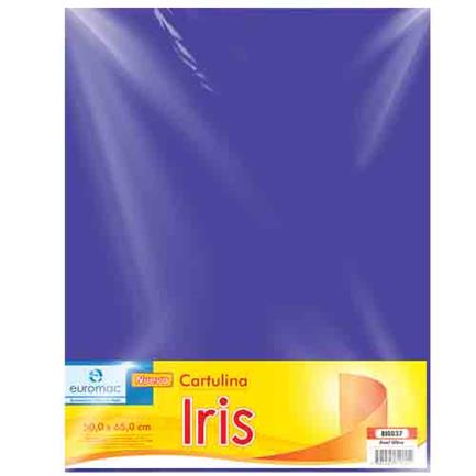 EUROMAC - CARTULINA EUROMAC IRIS AZUL ULTRA 50X65CM C10