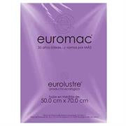 EUROMAC - Papel Lustre Euromac 50x70" Lila Pastel 25 Hojas