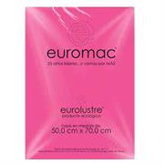 EUROMAC - Papel Lustre Euromac 50x70" Rosa Mexicano 24 Hojas