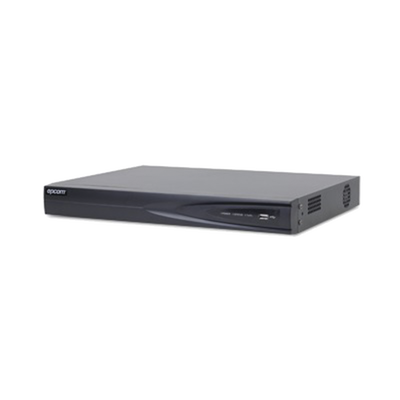 EPCOM - DVR 2 Megapixel / 16 Canales TURBOHD + 2 Canales IP / 2 Bahías de Disco Duro / 1 canal de Audio / H.264+