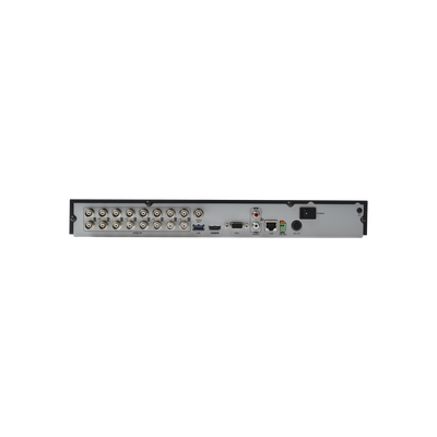EPCOM - DVR 4 Megapixel / 16 Canales TURBOHD + 8 Canales IP / 2 Bahías de Disco Duro / 1 Canal de Audio / Vídeoanálisis