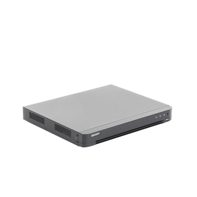 EPCOM PROFESSIONAL - DVR 32 Canales TurboHD + 8 Canales IP / 5 Megapixel Lite - 3K Lite / Acusense (Evita Falsas Alarmas) / Audio por Coaxitron / 2 Bahías de Disco Duro / H.265+