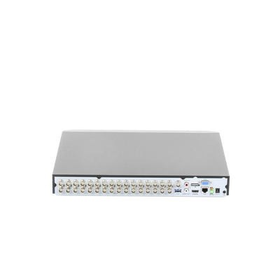 EPCOM PROFESSIONAL - DVR 32 Canales TurboHD + 8 Canales IP / 5 Megapixel Lite - 3K Lite / Acusense (Evita Falsas Alarmas) / Audio por Coaxitron / 2 Bahías de Disco Duro / H.265+