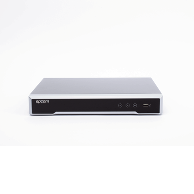 EPCOM PROFESSIONAL - DVR 8 Canales TurboHD + 8 Canales IP / 8 Megapixel (4K) / Acusense (Evita Falsas Alarmas) / Audio por Coaxitron / 8 Entradas de Alarma / 4 Salida de Alarma / H.265+