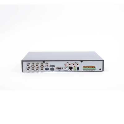 EPCOM PROFESSIONAL - DVR 8 Canales TurboHD + 8 Canales IP / 8 Megapixel (4K) / Acusense (Evita Falsas Alarmas) / Audio por Coaxitron / 8 Entradas de Alarma / 4 Salida de Alarma / H.265+