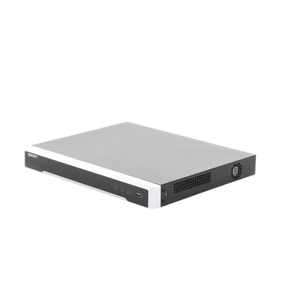 EPCOM PROFESSIONAL - DVR 16 Canales TurboHD + 16 Canales IP / 8 Megapixel (4K) / Acusense (Evita Falsas Alarmas) / Audio por Coaxitron / 2 Bahías de Disco Duro / Salida de Video en 4K / 8 Entradas de Alarma / 4 Salidas de Alarma / H.265+