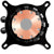 EVGA - Enfriamiento Liquido para CPU EVGA CLCx AIO 240mm ARGB Display LCD Compatible S 1200 1700 AM4 AM5 Negro