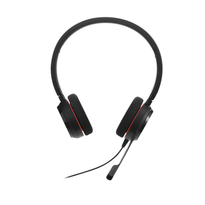 JABRA - Jabra Evolve 20 DUO con conexión USB, micrófono con cancelación de ruido de ultima generación, configuración Plug and Play (4999-829-209)