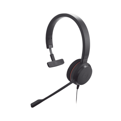 JABRA - Jabra Evolve 20 Mono con conexión USB, micrófono con cancelación de ruido de ultima generación, configuración Plug and Play (4993-829-209)