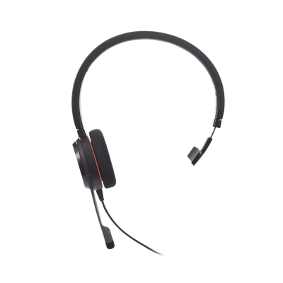 JABRA - Jabra Evolve 20 Mono con conexión USB, micrófono con cancelación de ruido de ultima generación, configuración Plug and Play (4993-829-209)