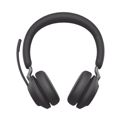 JABRA - Jabra Evolve2 65, Auricular stereo versión UC con aislamiento de ruido activa, dongle USB-A indicador de ocupado (Busylight) (26599-989-999)