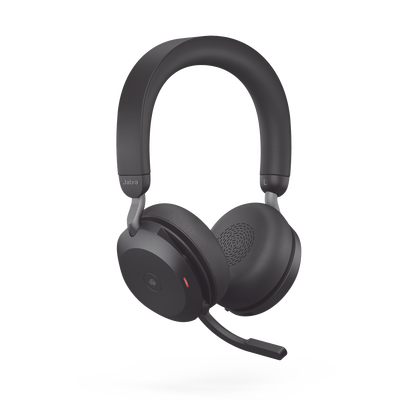 JABRA - Jabra Evolve2 75, Auricular stereo versión MS con cancelación de ruido activa, dongle USB-A indicador de ocupado (Busylight)(27599-999-999)
