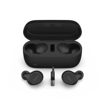 JABRA - Jabra Evolve2 Buds, Auriculares versión MS con cancelación de ruido activa, Bluetooth conexion hasta 2 dispositivos (20797-999-999)
