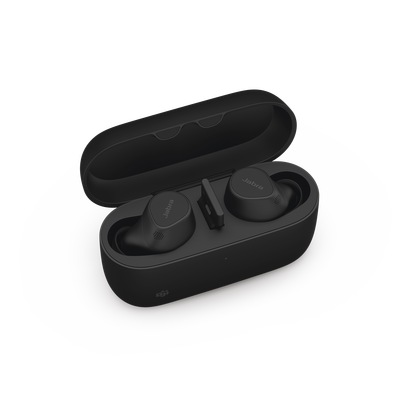 JABRA - Jabra Evolve2 Buds, Auriculares versión MS con cancelación de ruido activa, Bluetooth conexion hasta 2 dispositivos (20797-999-999)