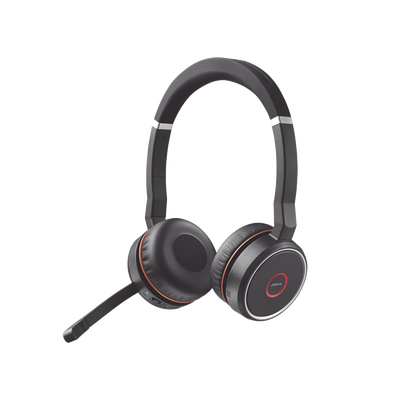 JABRA - Jabra Evolve 75 SE Stereo, conexión Bluetooth, indicador de ocupado, USB-A Compatible con cualquier plataforma UC (7599-848-109)