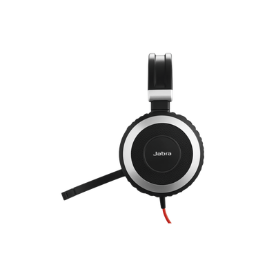 JABRA - Jabra Evolve 80 con conexión USB / 3.5mm, cancelación activa/pasiva de ruido con indicador de ocupado (7899-823-109)