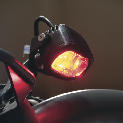 ECCO - Luz LED de línea roja para limitación de zonas de trabajo en montacargas y vehiculos